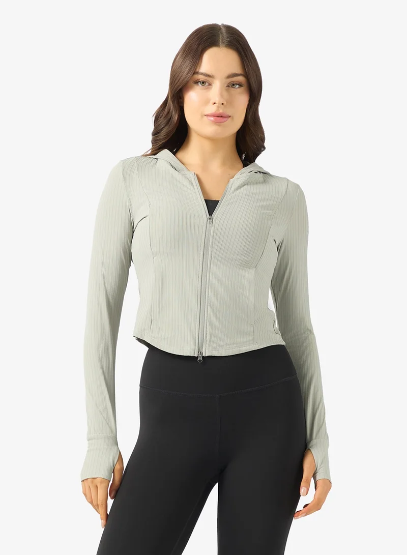 ANTA A-UV PROTECT Regular Fit Workout Training Commute Knitted sunscreen jacket